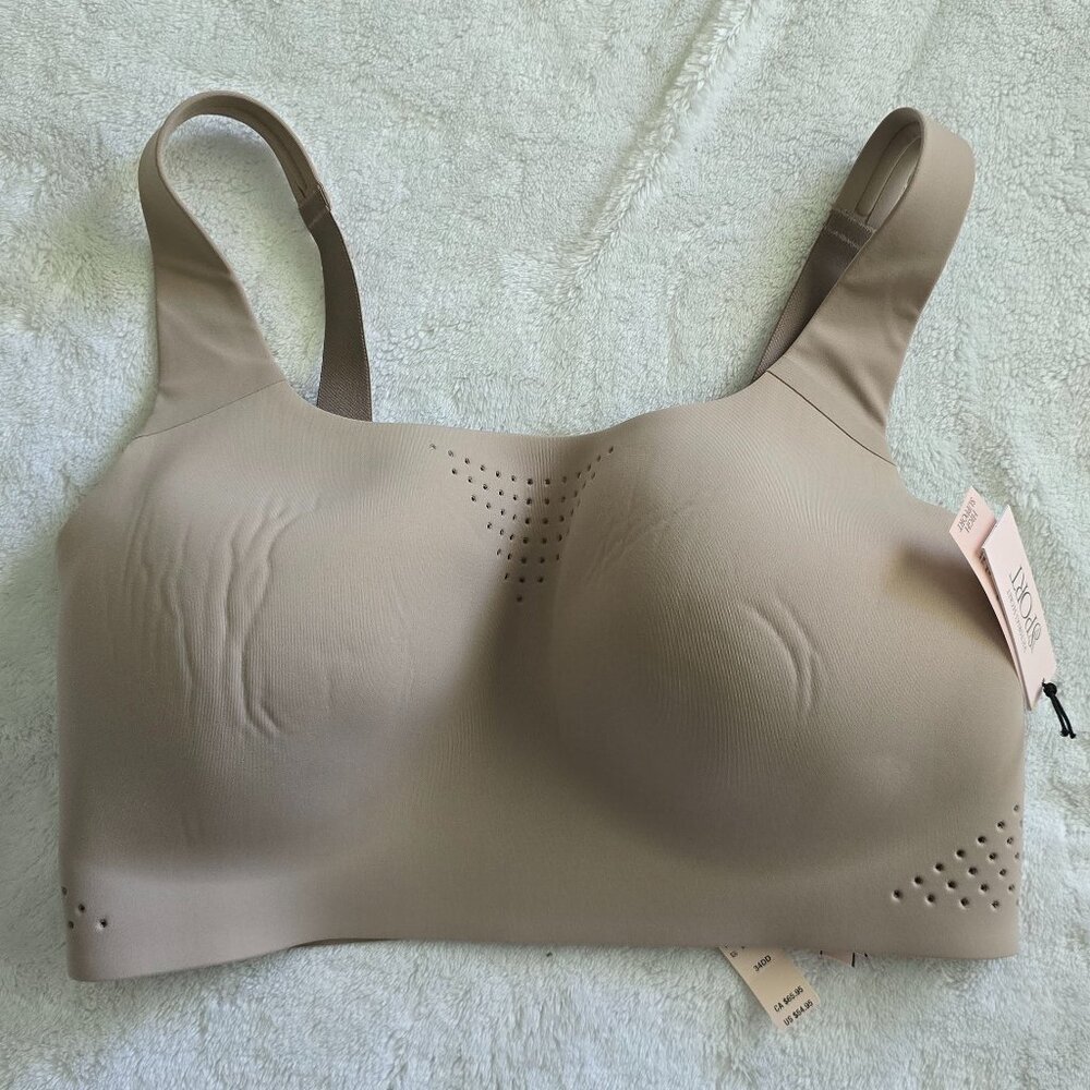 NWT Victoria's Secret Sport Bra in Nude 34DD high support